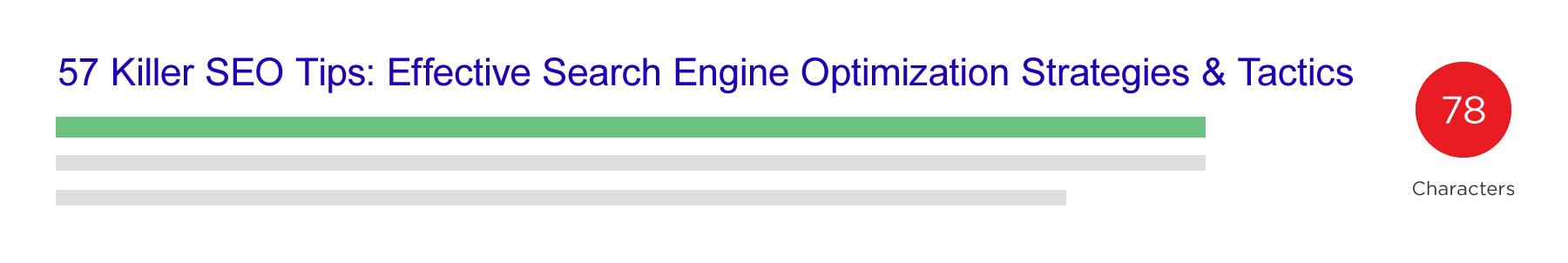 Page Title: Killer SEO Tips Page Title: Killer SEO Tips