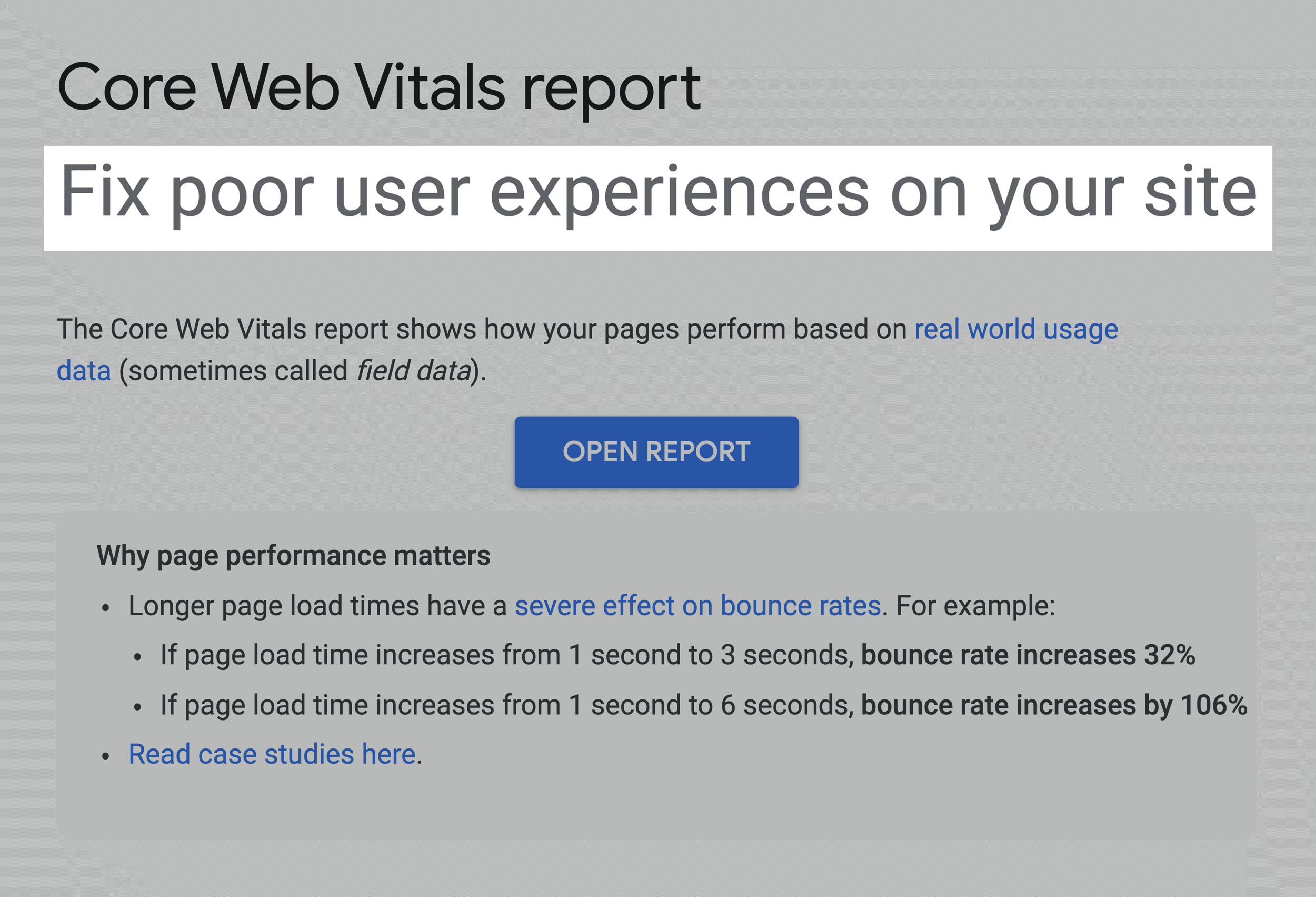 Google on Core Web Vitals Google on Core Web Vitals