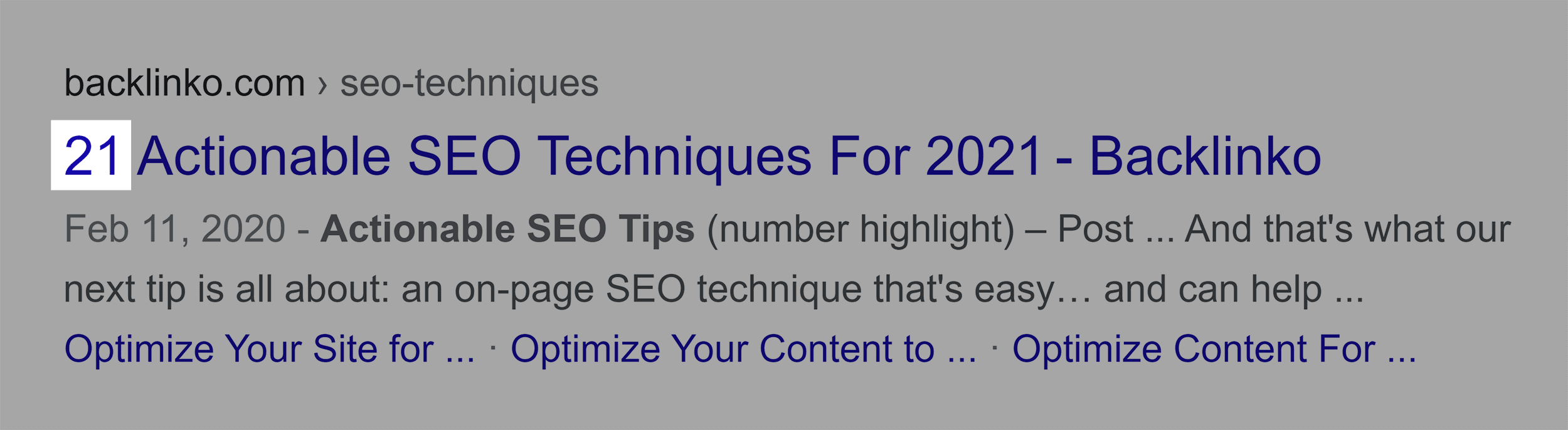 Number In Post Title Number In Post Title
