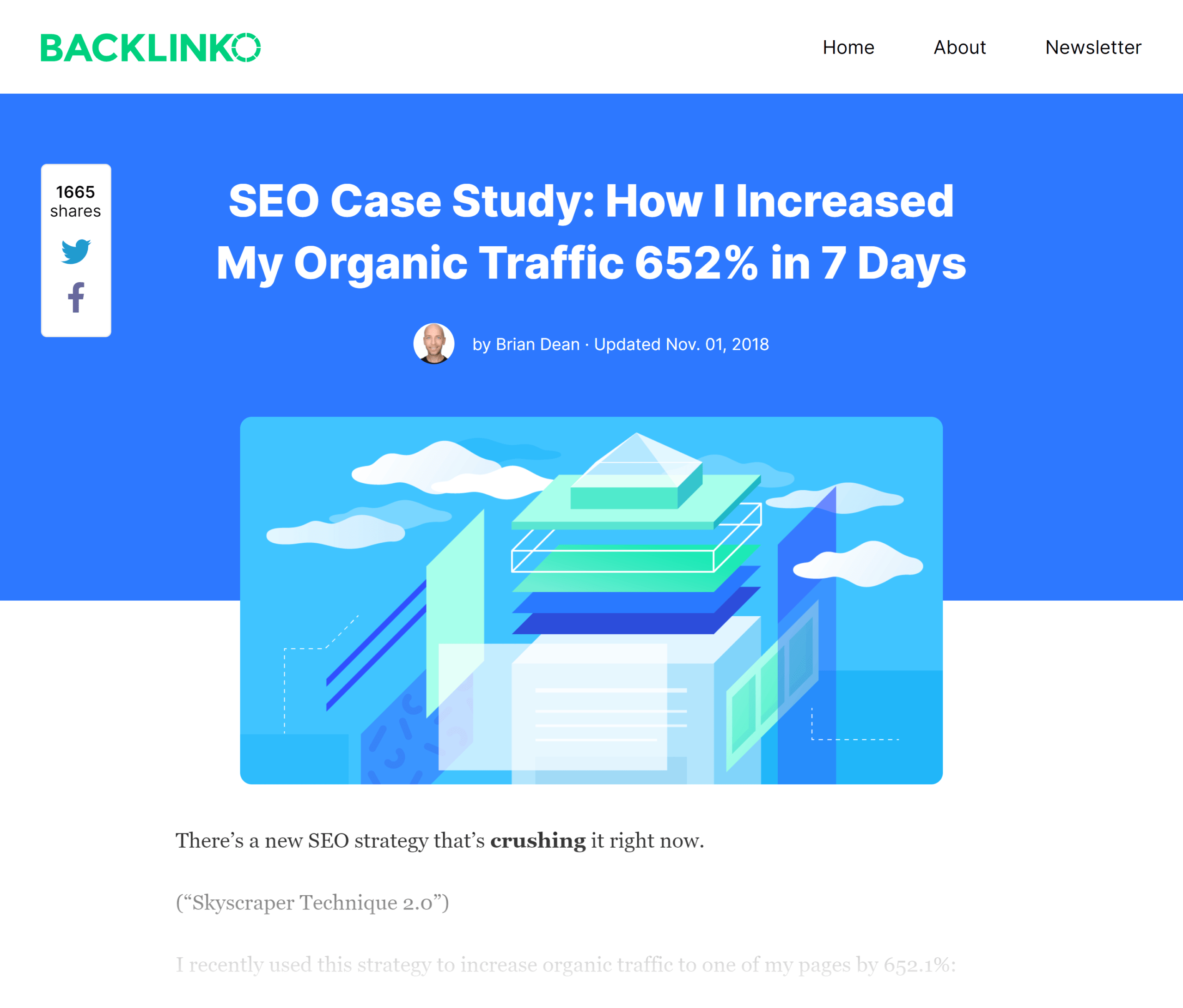 Backlinko – Skyscraper technique 2.0 post Backlinko – Skyscraper technique 2.0 post