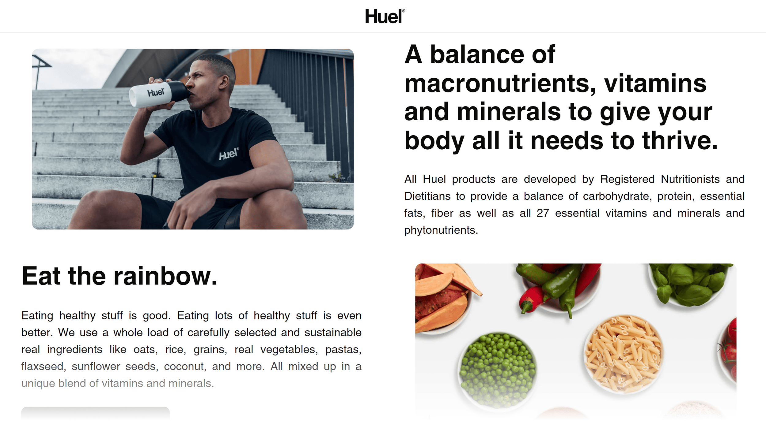 Huel – Lifestyle shots Huel – Lifestyle shots