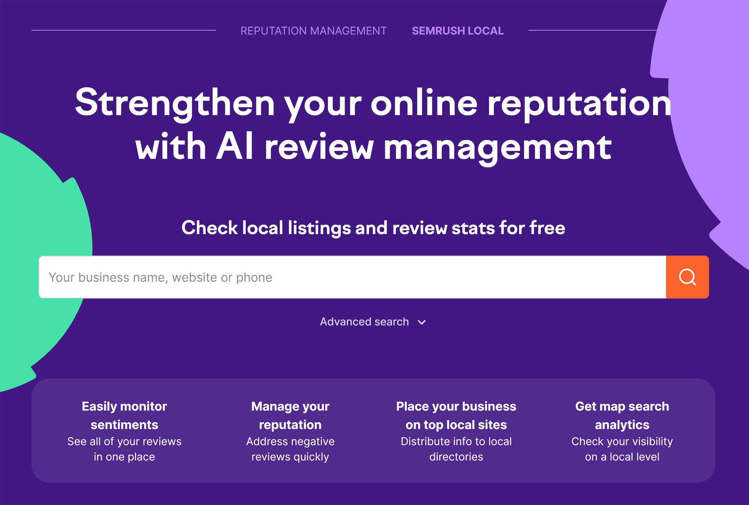 Semrush – Review Management Semrush – Review Management