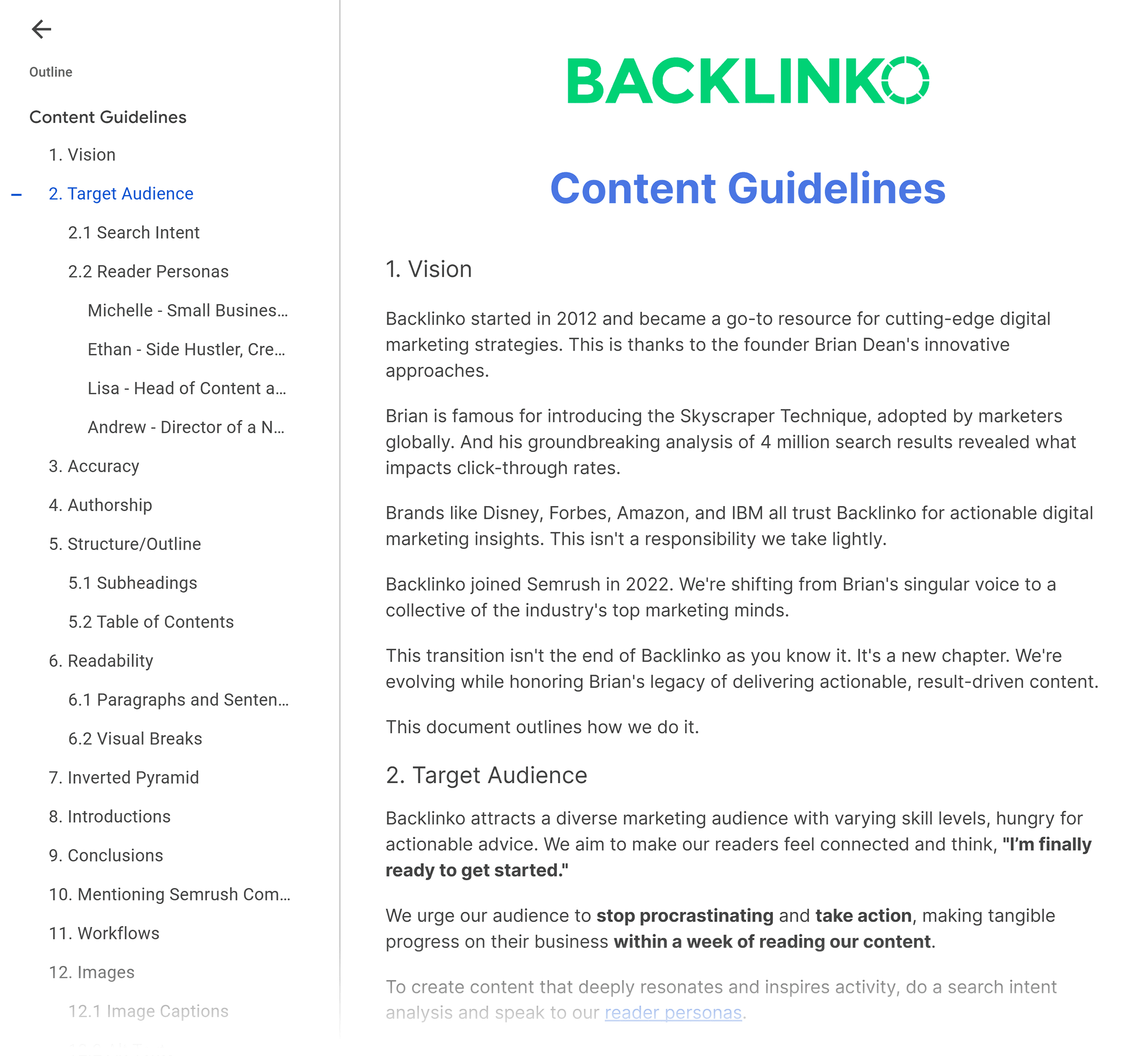 Backlinko – Content guidelines Backlinko – Content guidelines