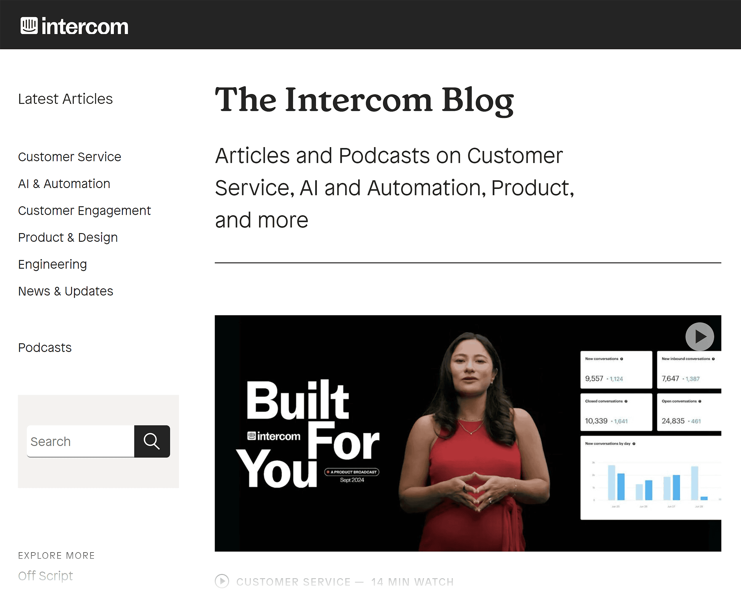 Intercom Blog Intercom Blog