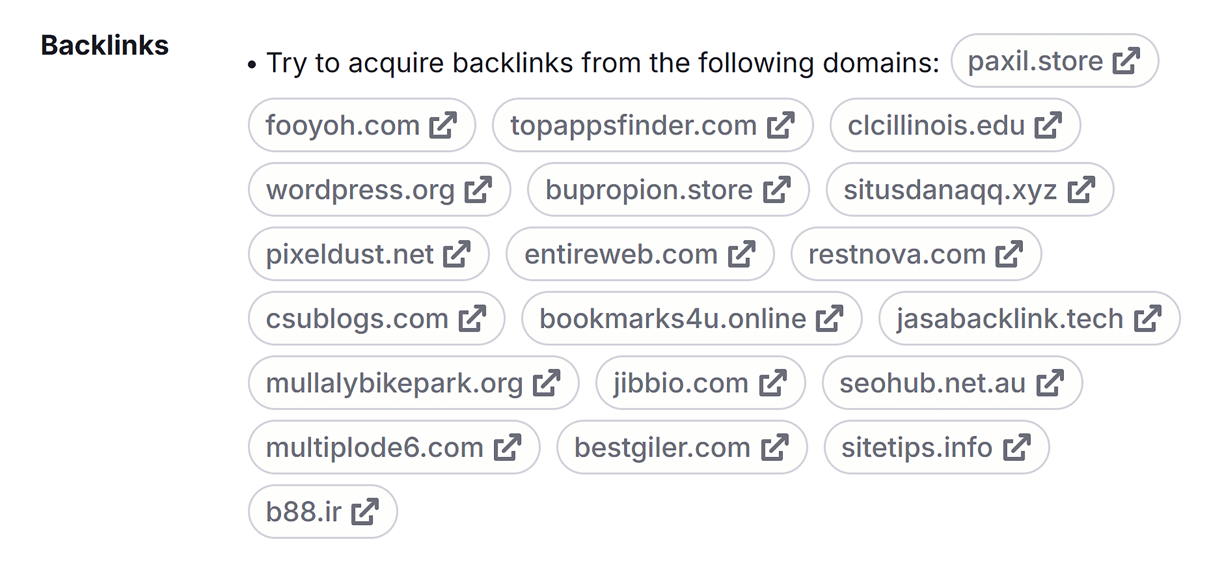 SEO Content Template – Backlinks