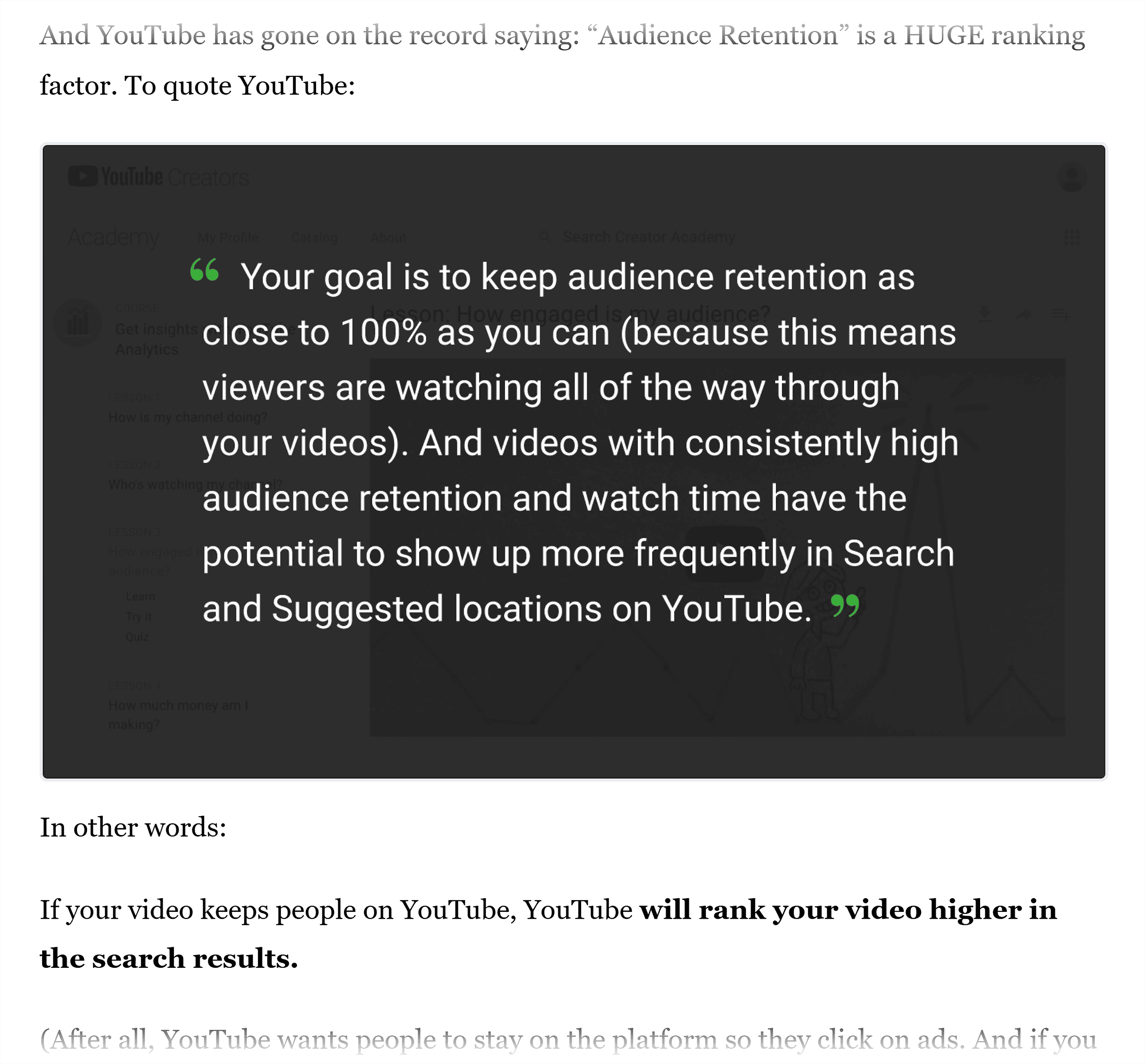 Backlinko – How to rank youtube videos – Expert quotes Backlinko – How to rank youtube videos – Expert quotes
