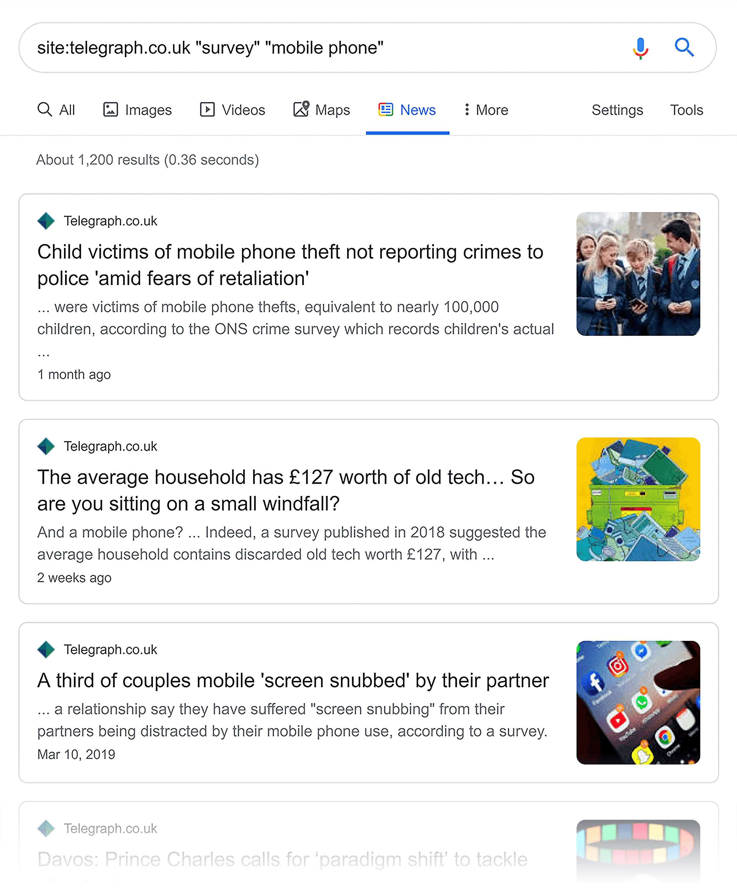 Mobile space surveys with press coverage Mobile space surveys with press coverage