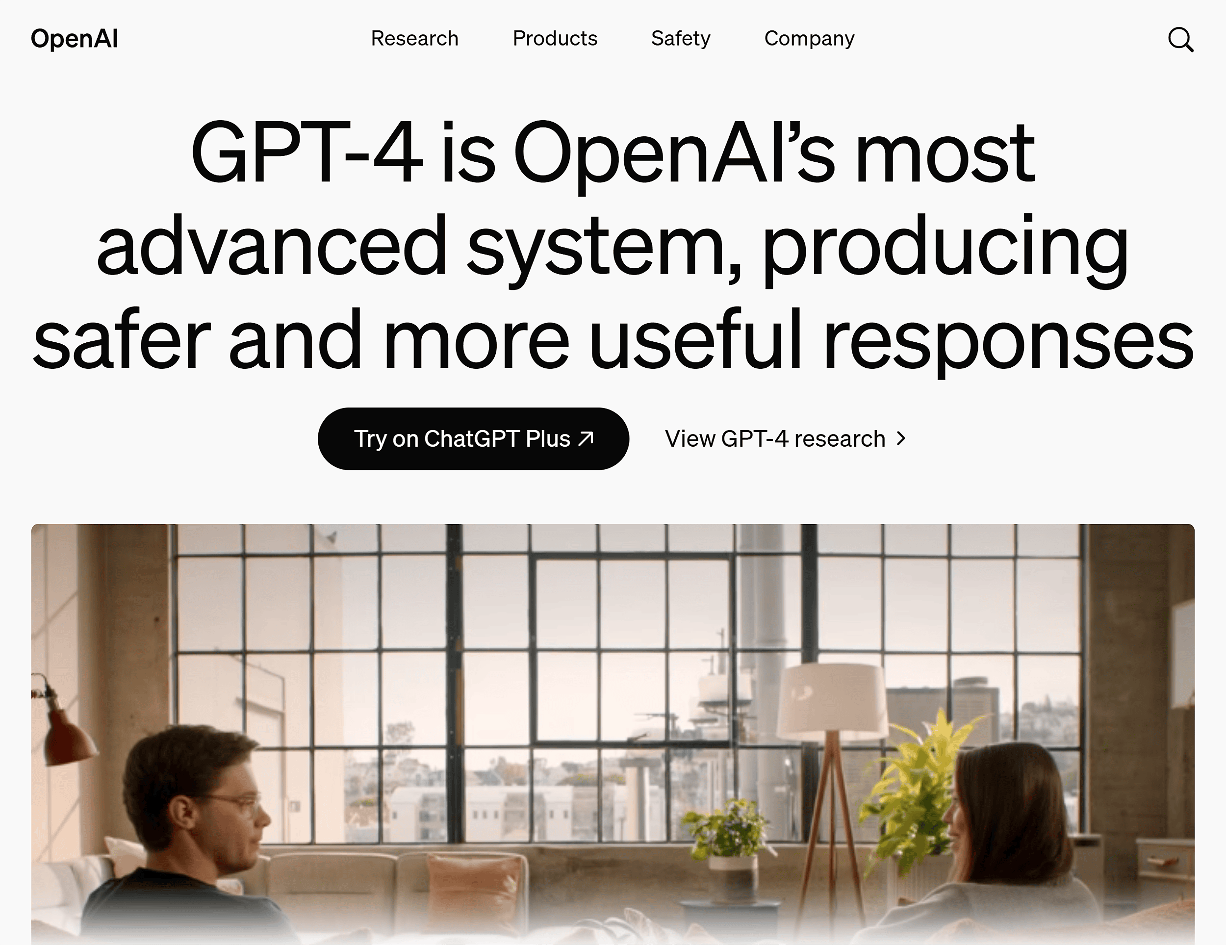 OpenAI – GPT – 4 OpenAI – GPT – 4
