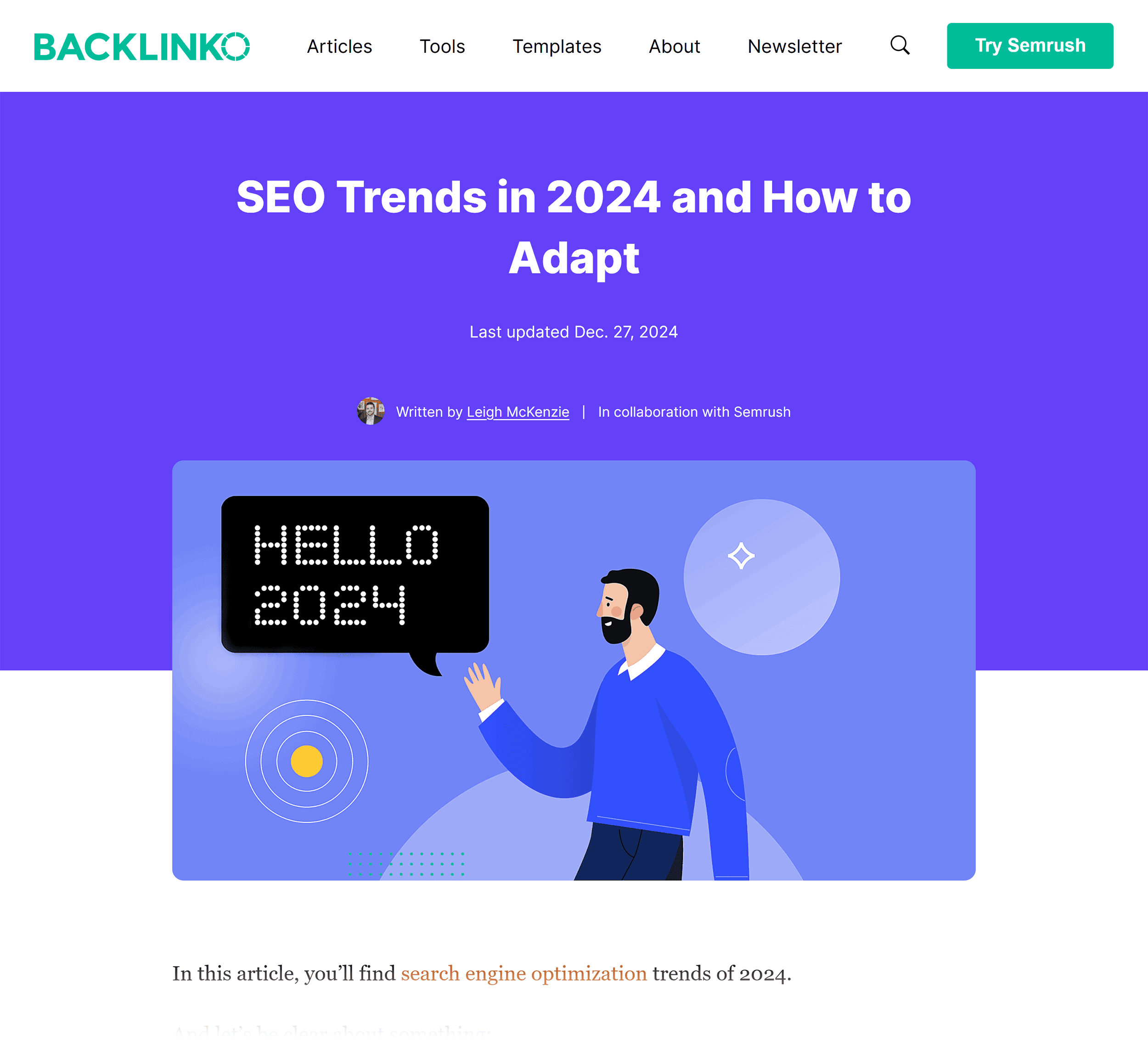 Backlinko – SEO This Year Backlinko – SEO This Year