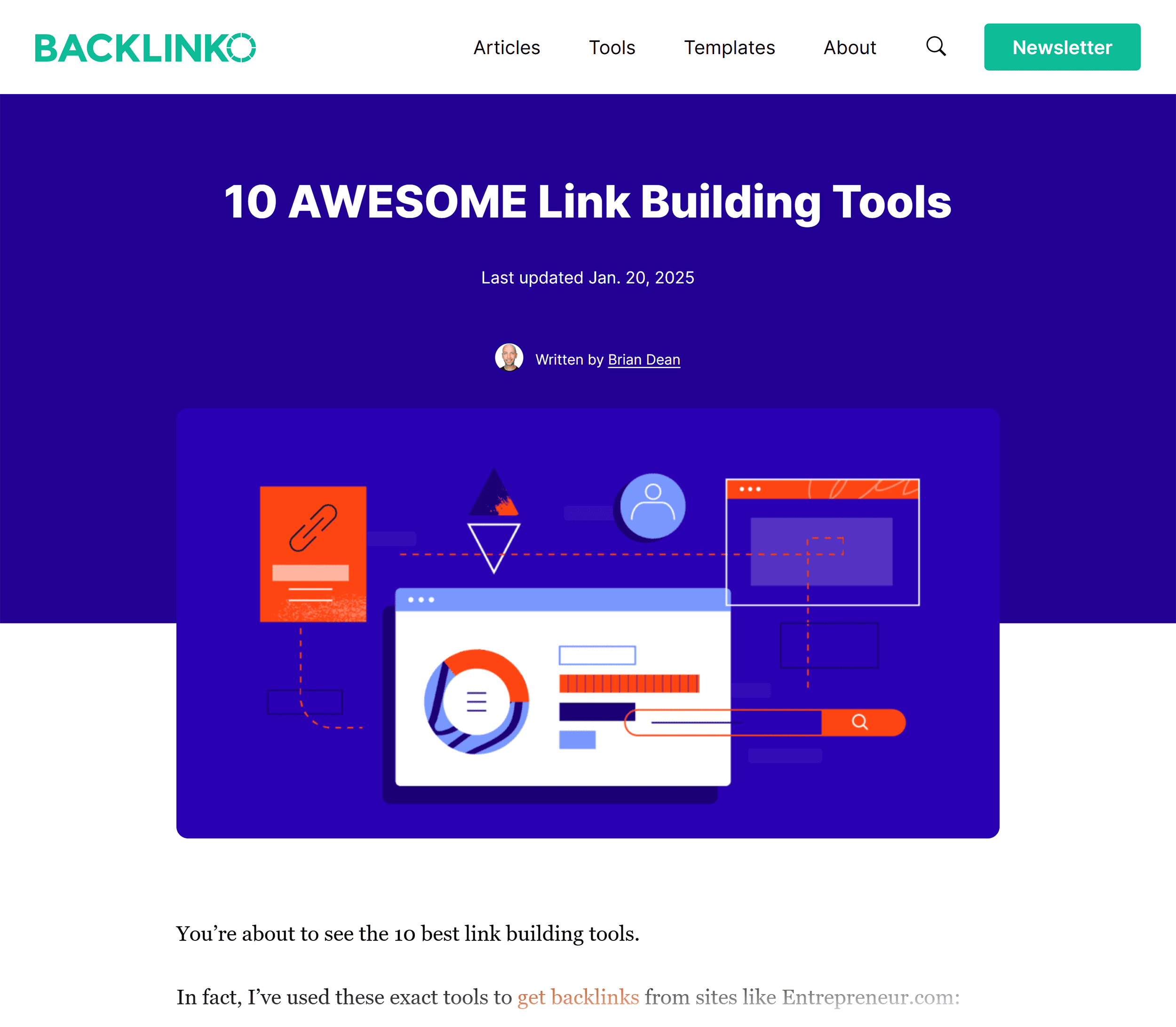Backlinko – Awesome Link Building Tools Backlinko – Awesome Link Building Tools