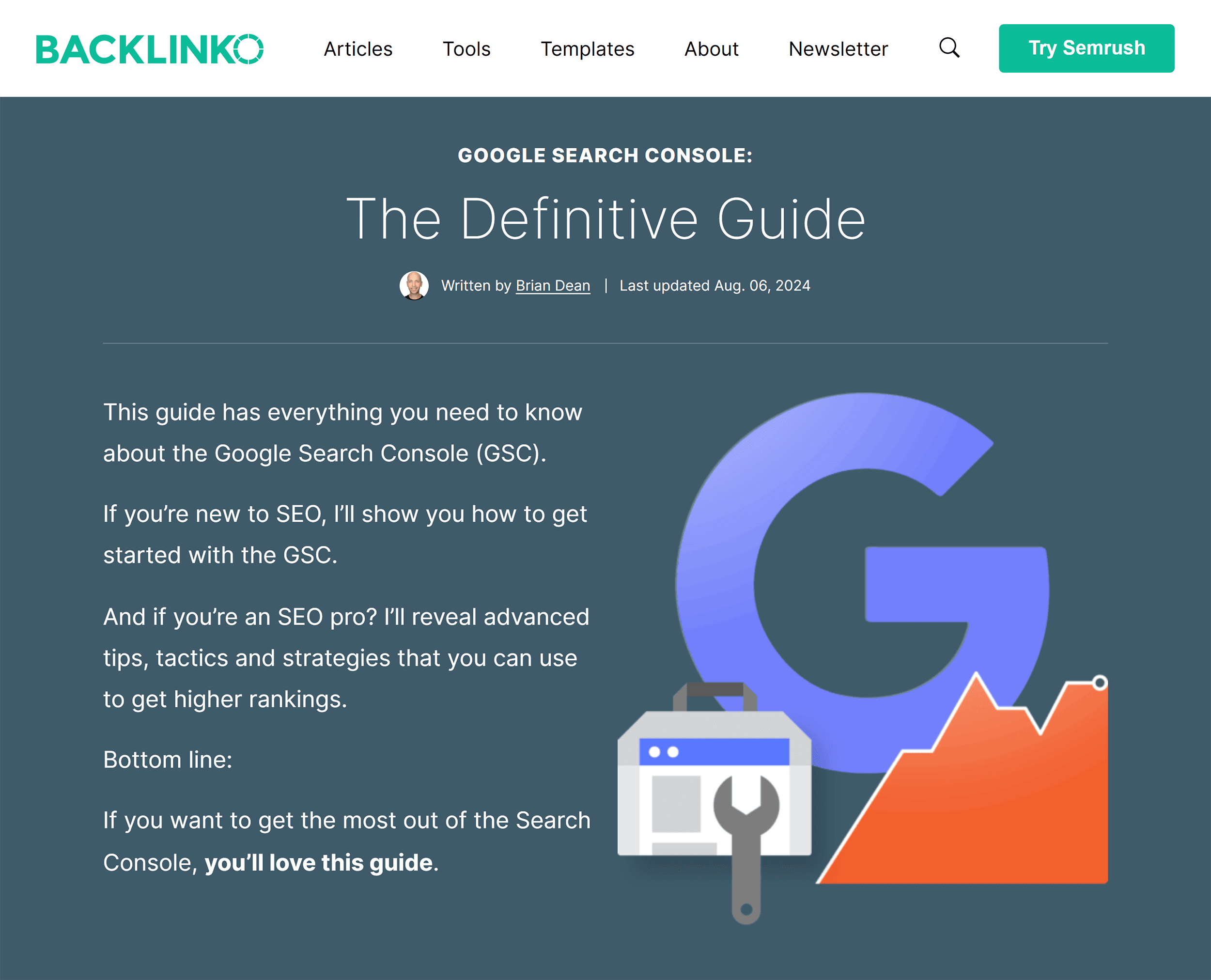 Backlinko – GSC Definitive Guide Backlinko – GSC Definitive Guide