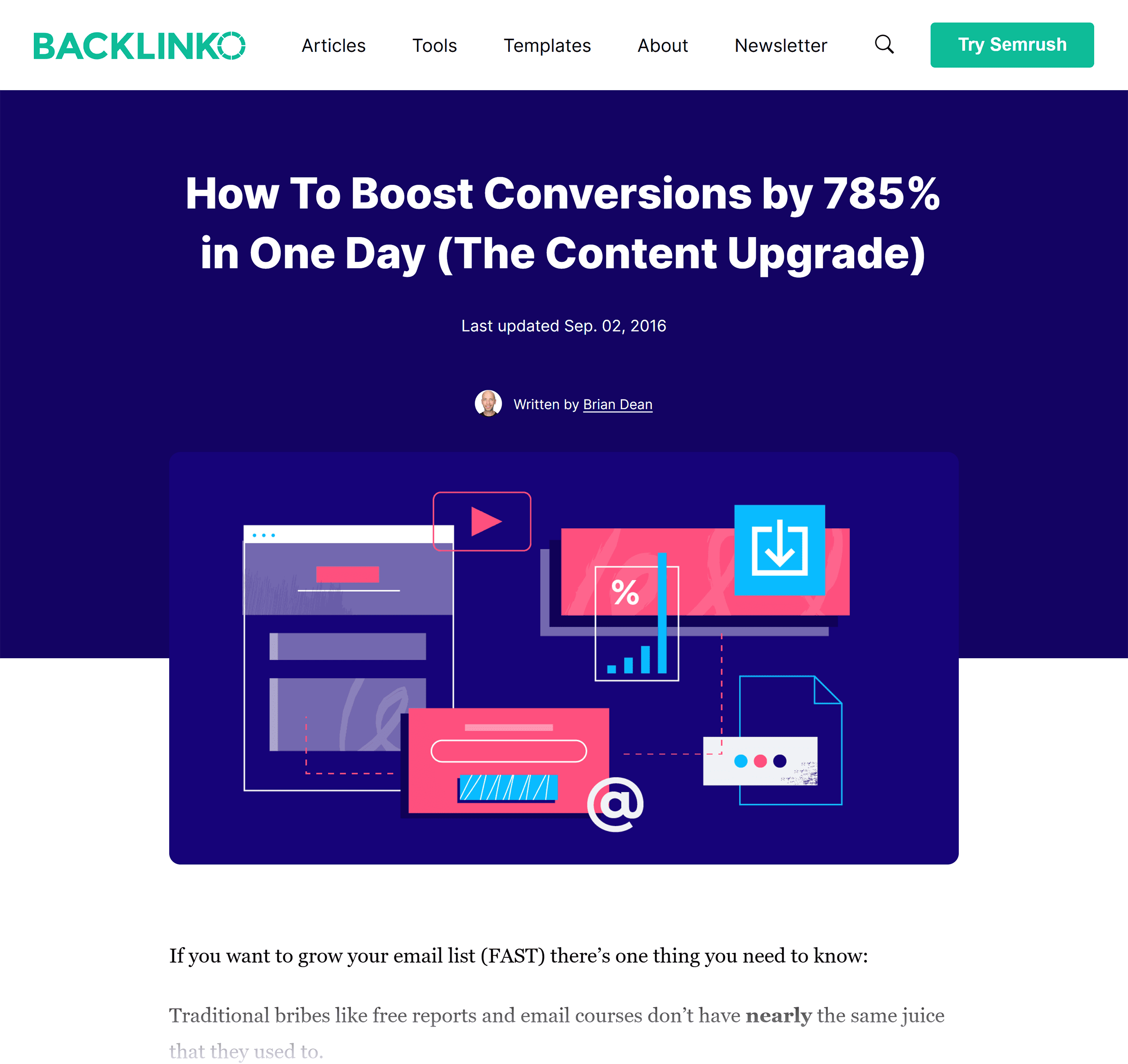 Backlinko – How to Boost Conversions