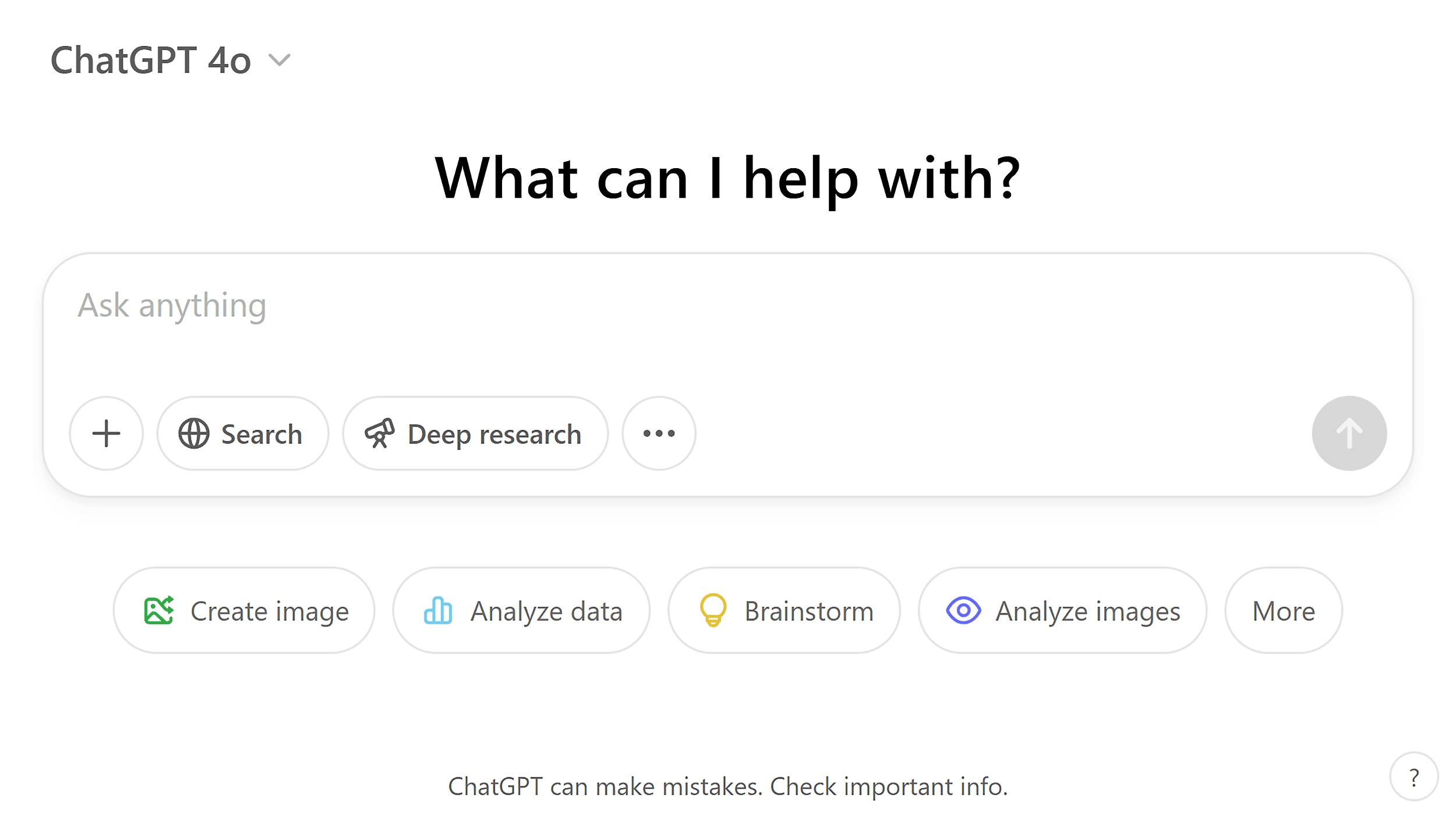 ChatGPT – Homepage