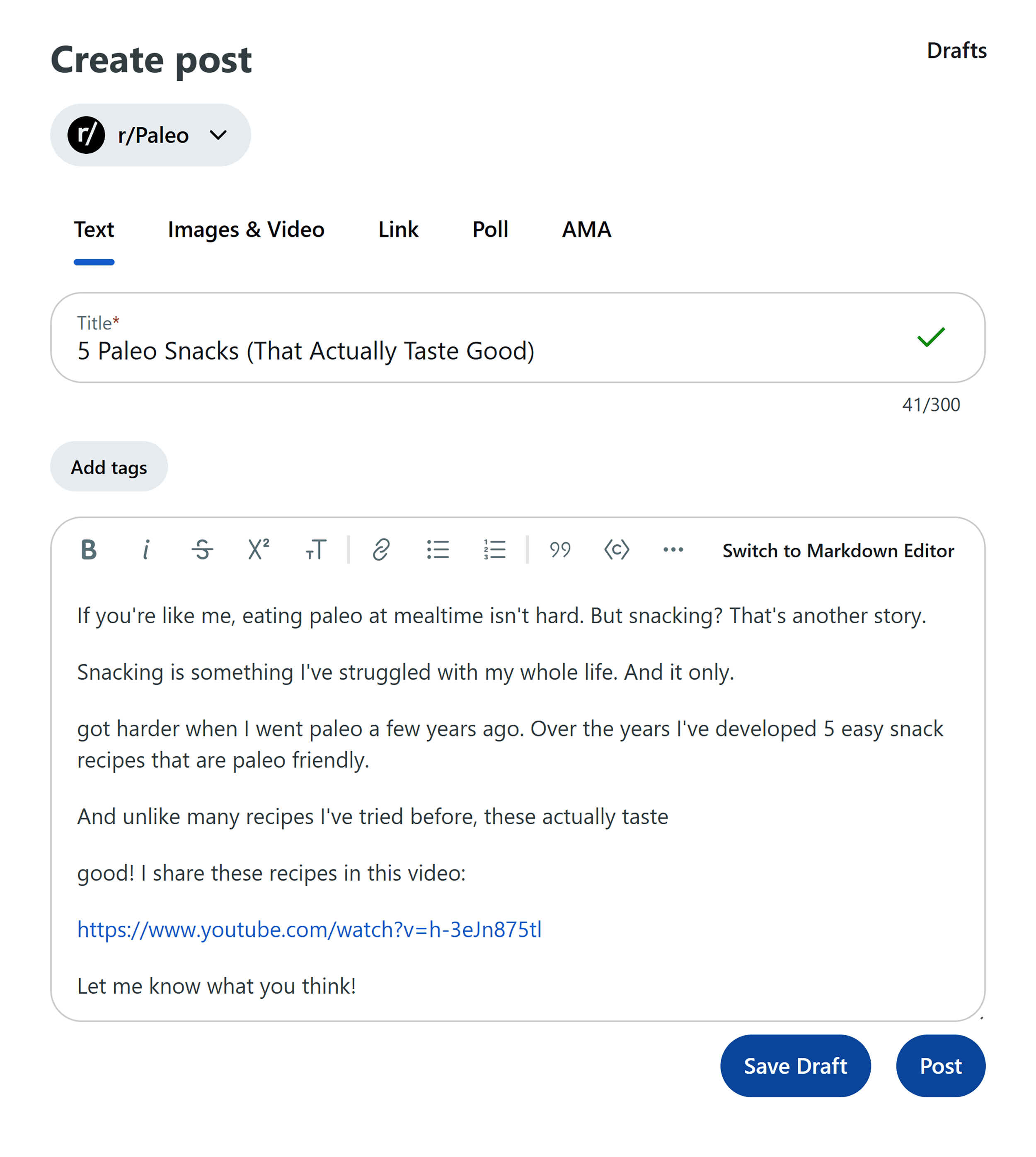 Reddit – Create post – Paleo Reddit – Create post – Paleo