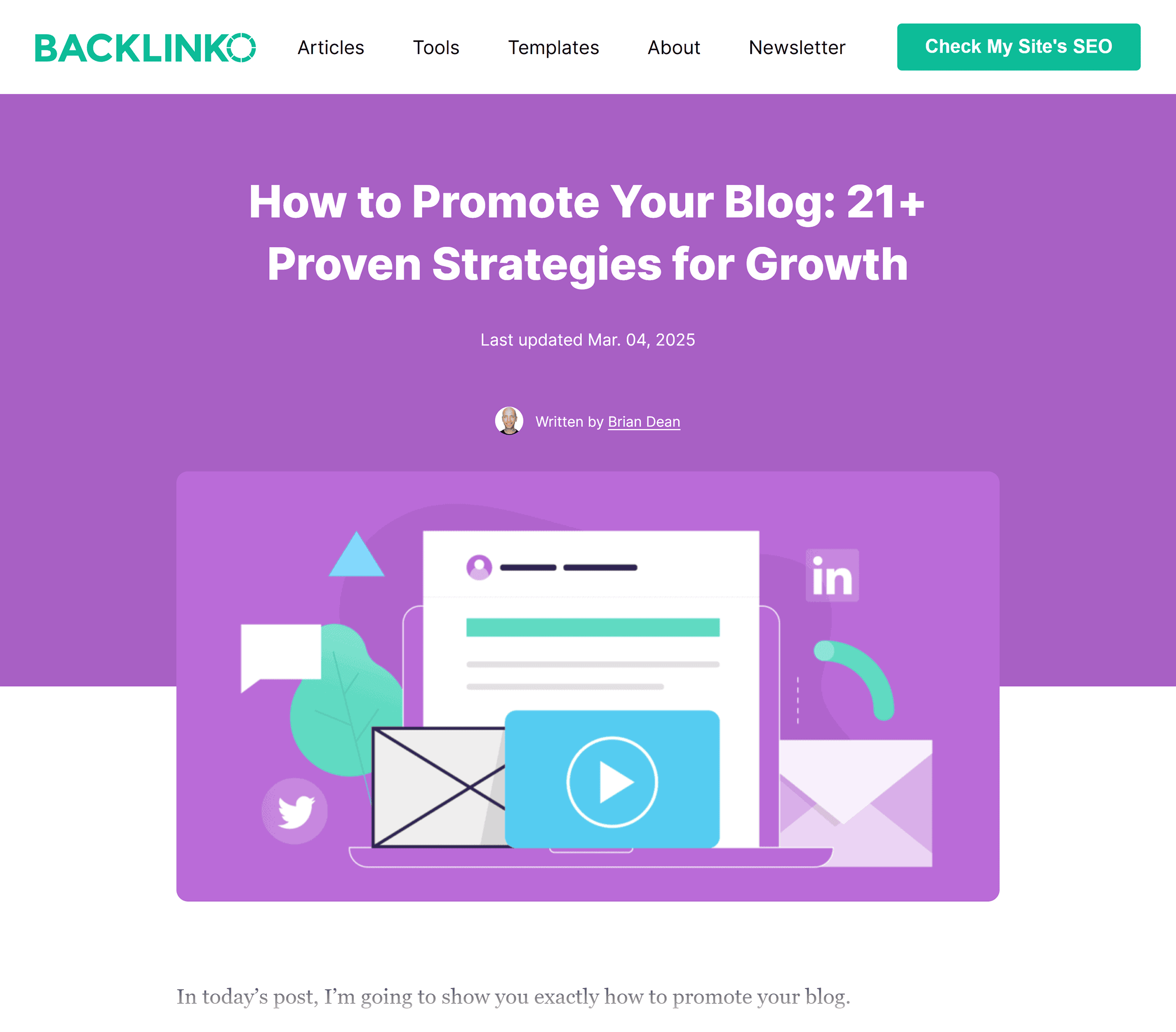 Backlinko – How to Promote Your Blog Backlinko – How to Promote Your Blog