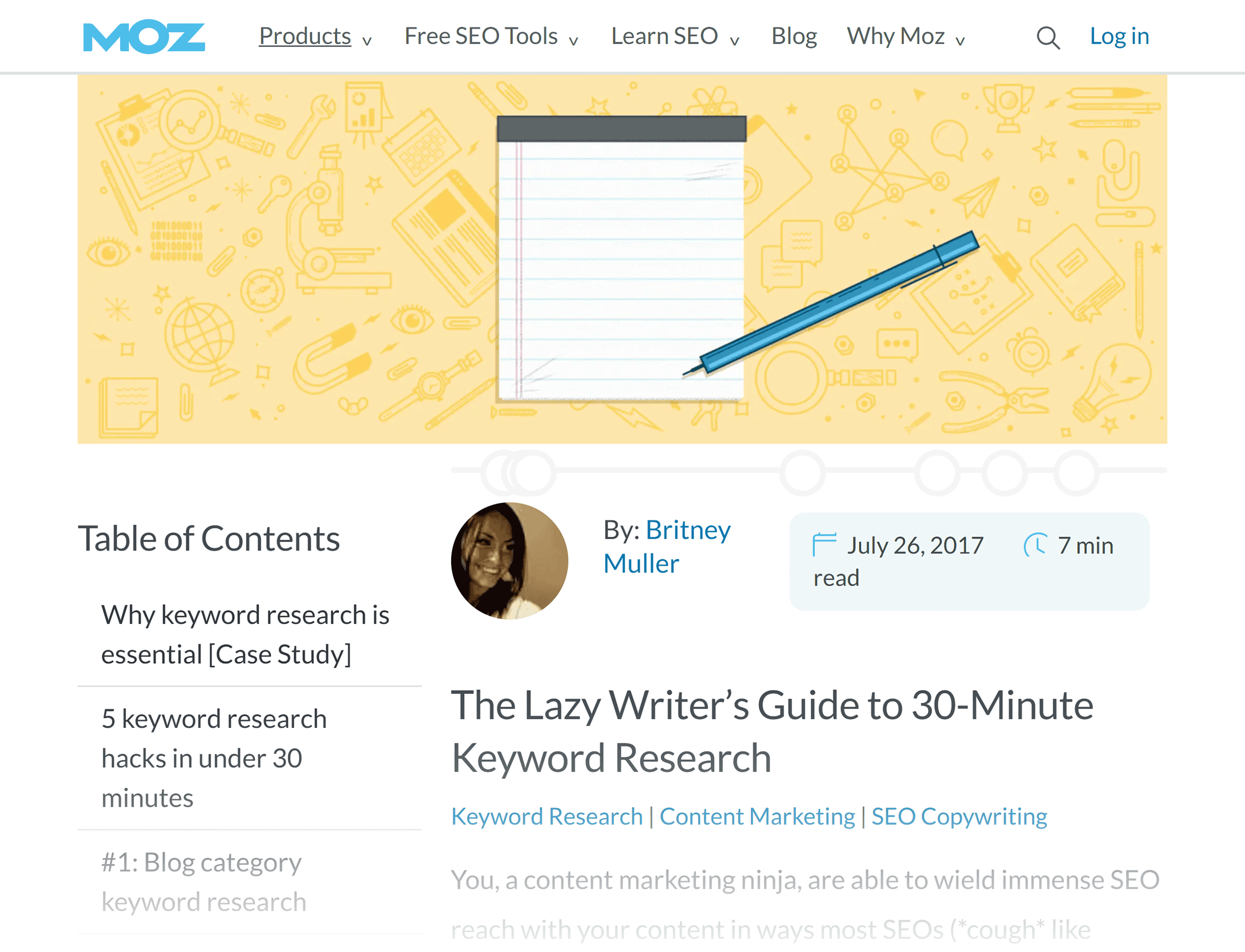 Moz – The Lazy Writer Guide – Blog Moz – The Lazy Writer Guide – Blog